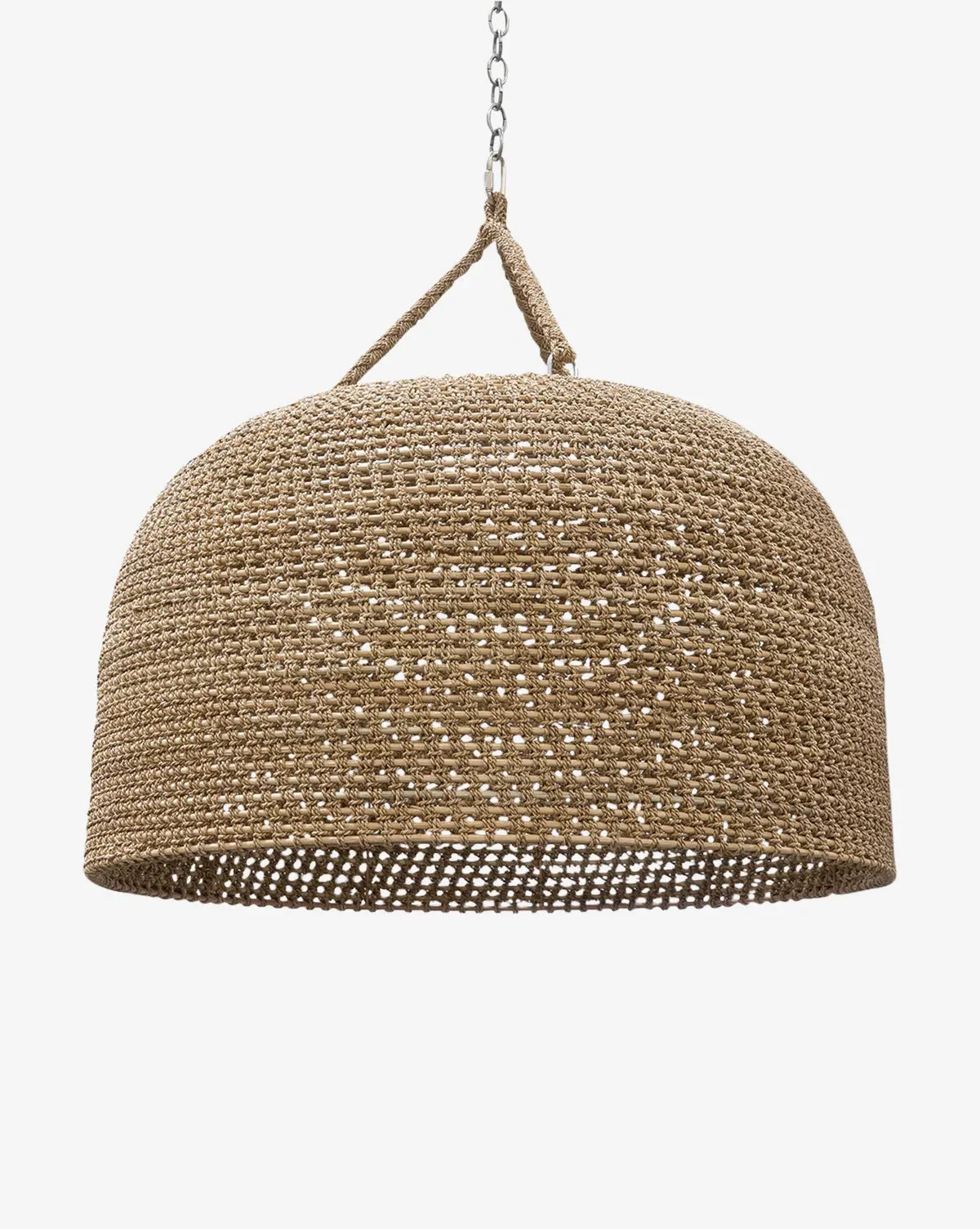 Green Oaks Oversized Pendant Light - Natural, Rattan product