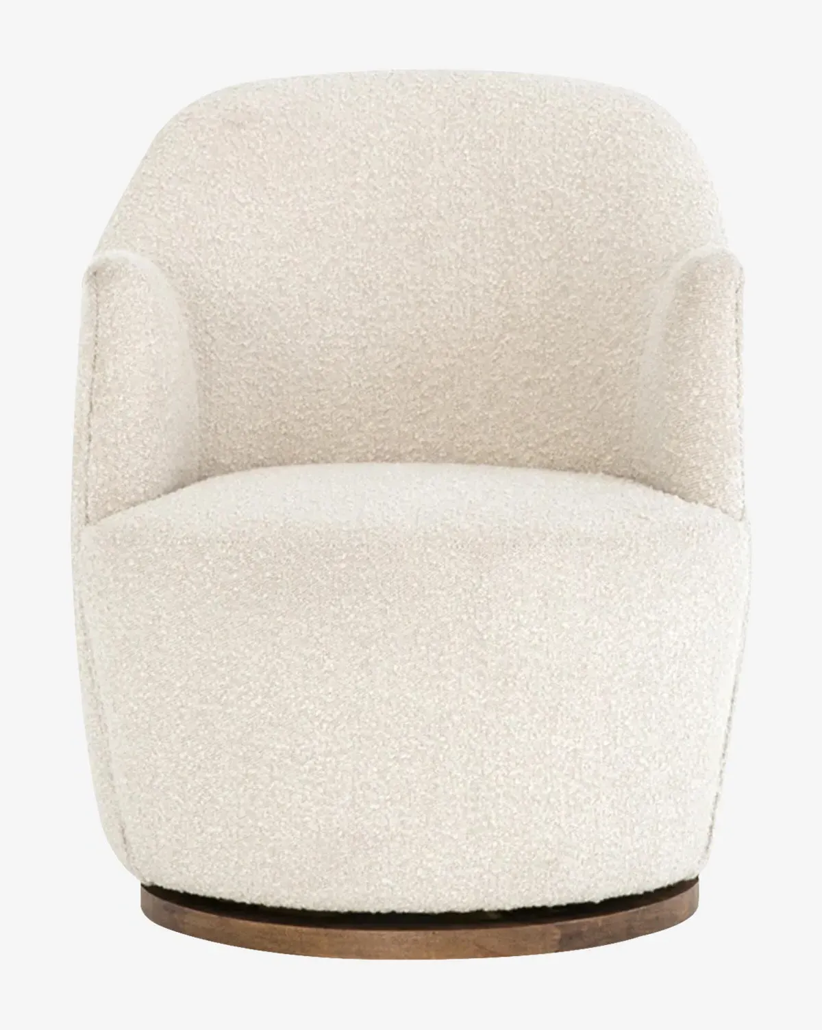 Gulliver Swivel Chair - Cream, Boucle product