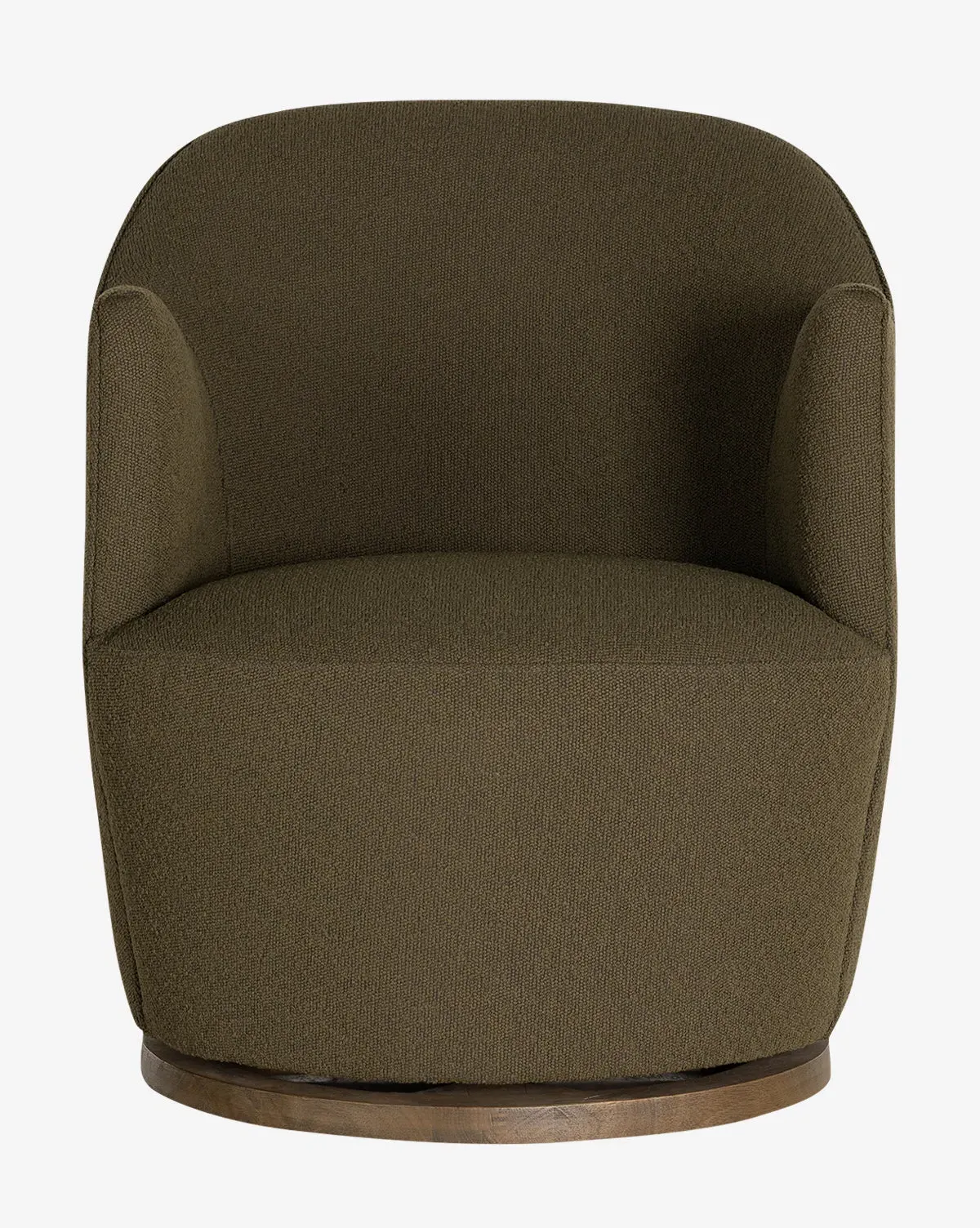 Gulliver Swivel Chair - Olive, Boucle product