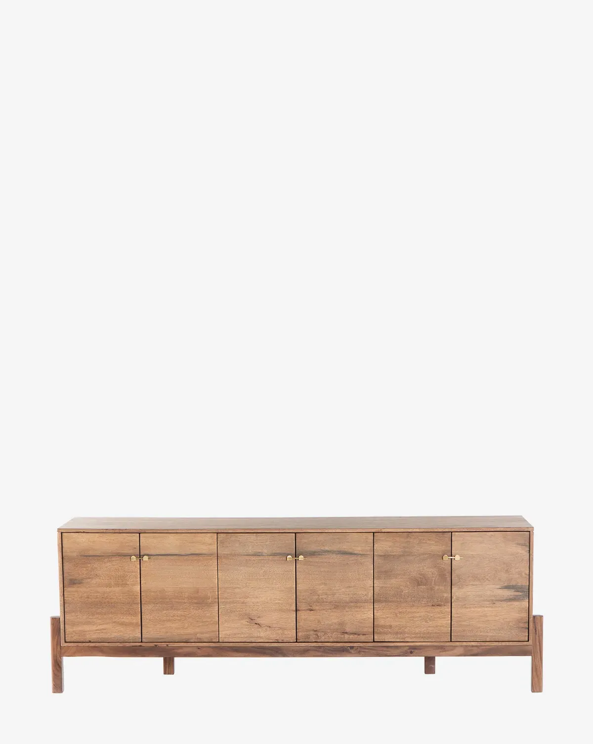 Gustav Console Table with Storage - Smoked Honey, Acacia product