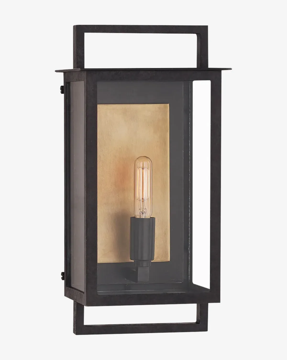 Halle Small Wall Lantern - Aged Iron product