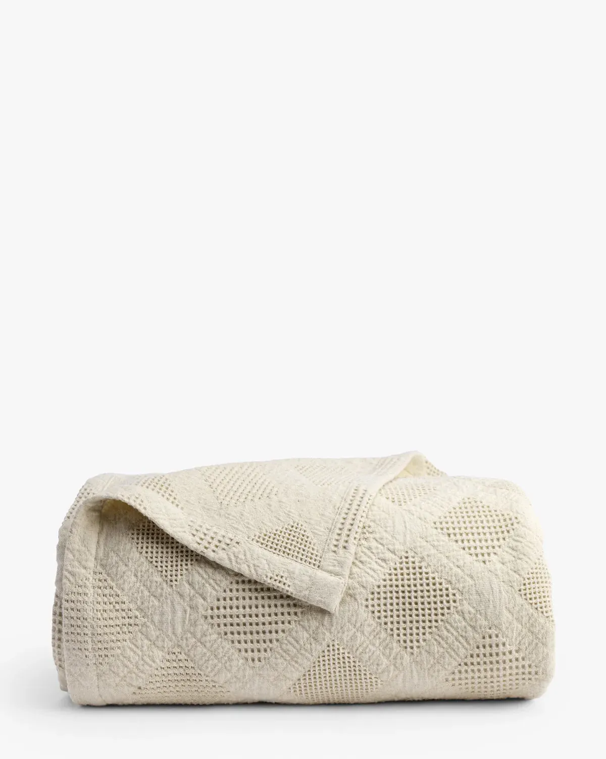 Halstead Full/Queen Coverlet - Cream, Cotton product
