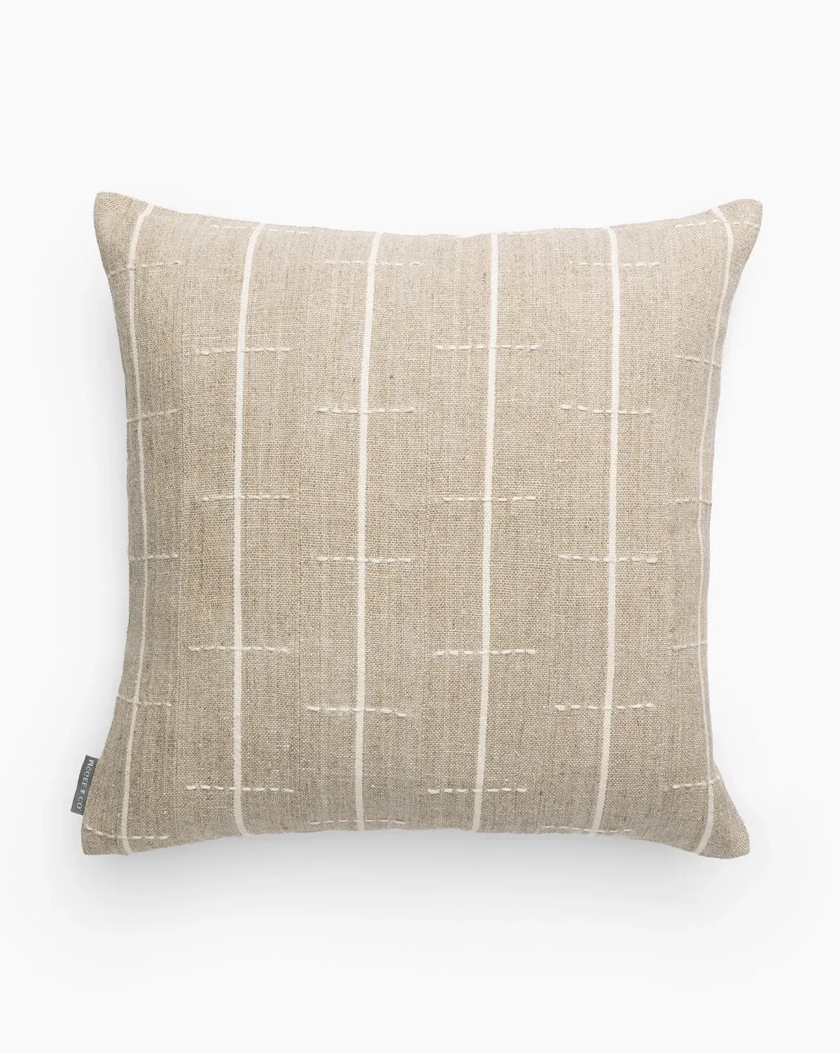 Hamilton Pillow Cover - Brown, Cotton Matelasse product