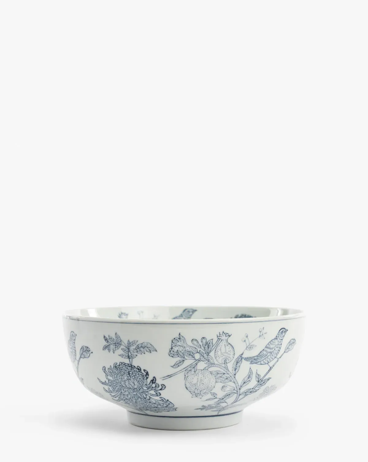 Hand Stamped Botanical Bowl - Stoneware product