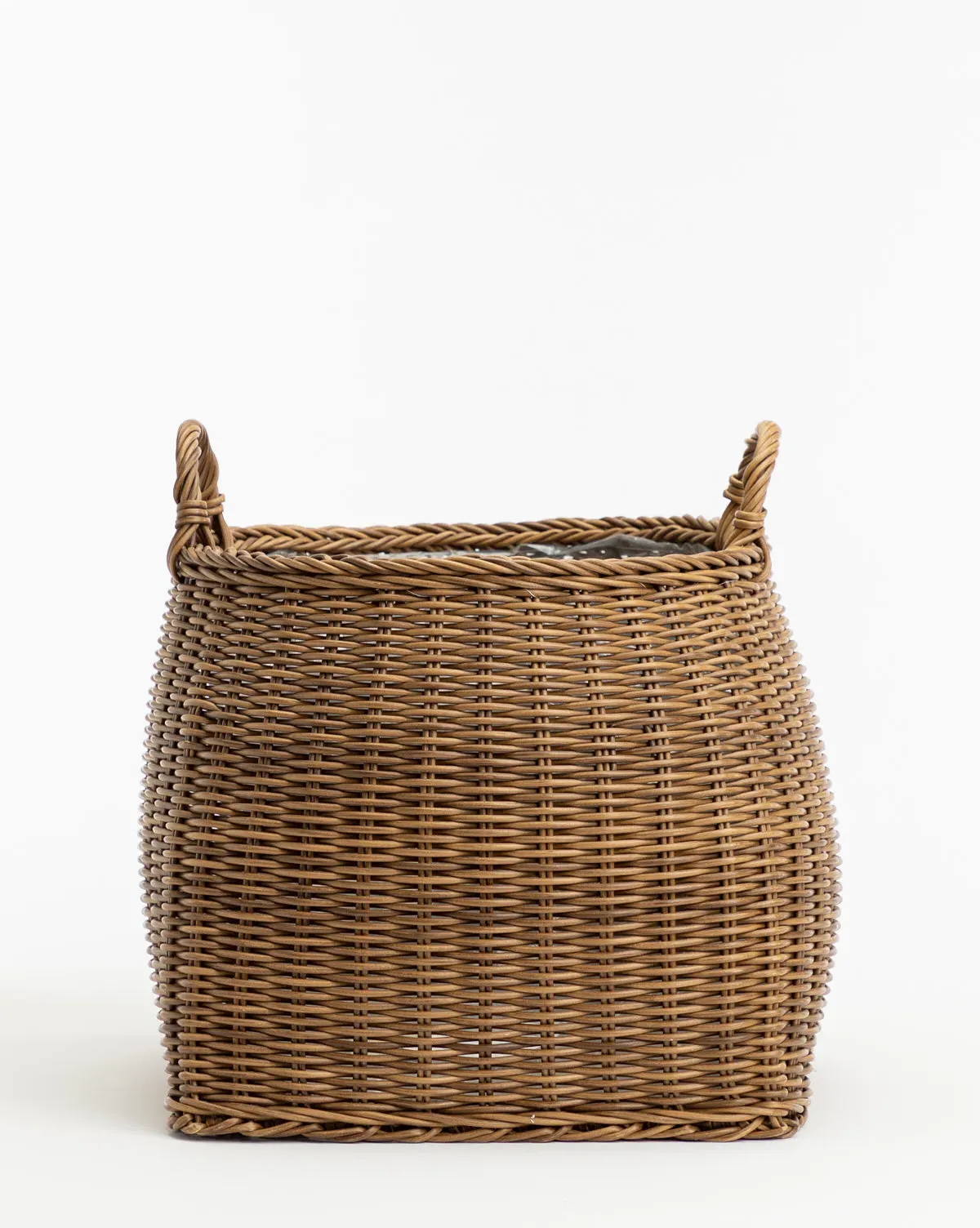 Handled Planter Basket Large - Poly-Rattan product