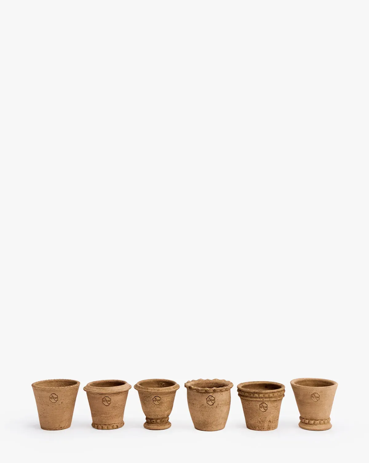 Handmade Mini Pots Set of 6 product