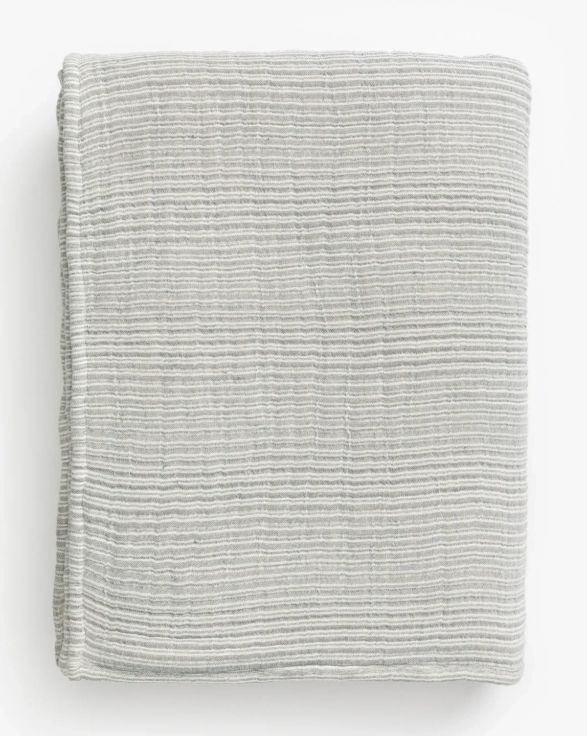 Hanson Striped Full/Queen Coverlet - Gray, Cotton product
