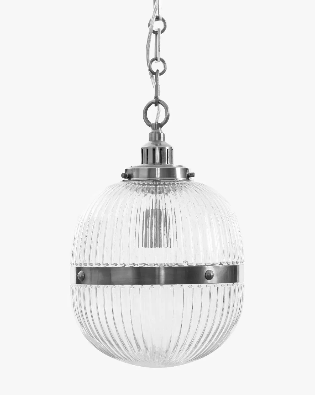 Hastings Pendant Light - Polished Nickel, Blown Glass product