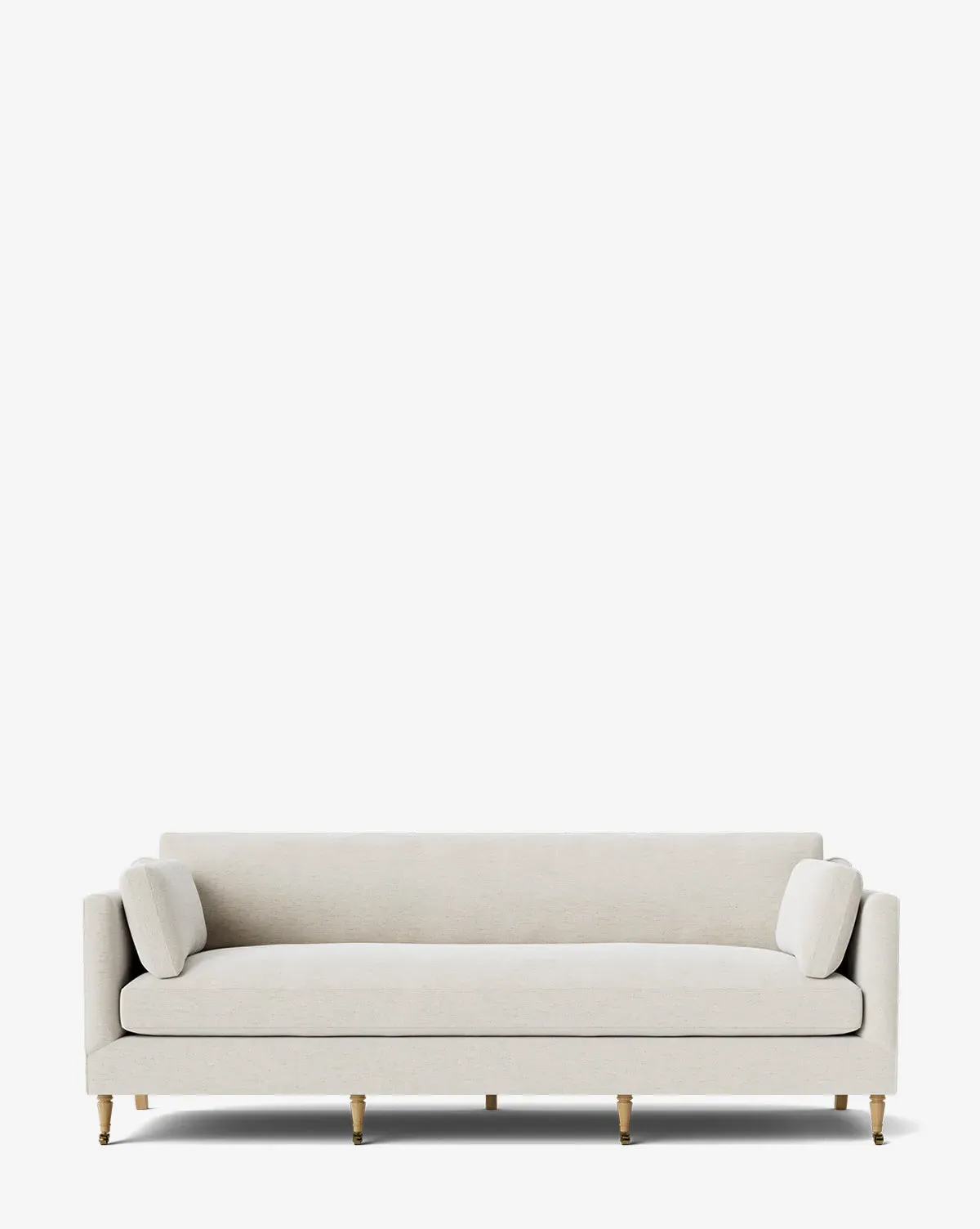 Haverford 3-Seater Upholstered Sofa - Alabaster, Crypton product