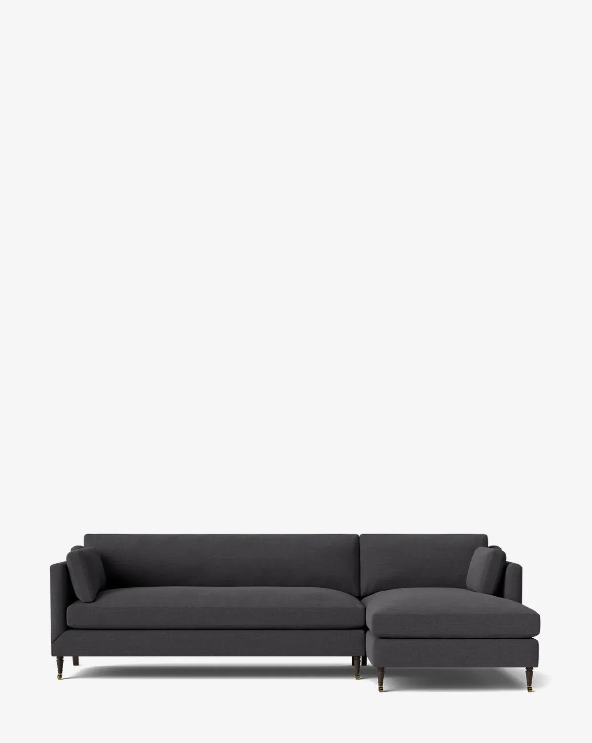 Haverford L-Shaped Sectional with Left Chaise - Slate, Crypton product