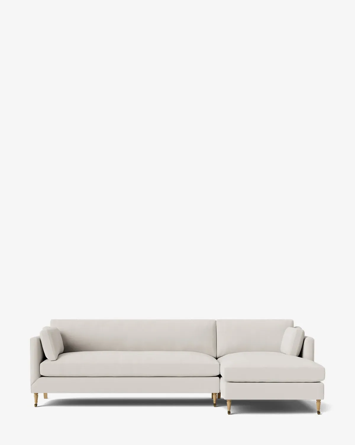 Haverford Left Chaise Sectional - Blanc, Crypton product
