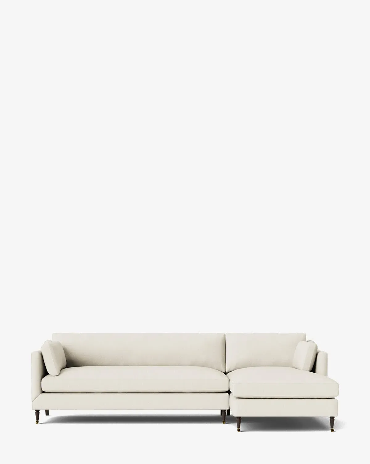 Haverford Left Chaise Sectional - Chantilly, Belgian Linen product