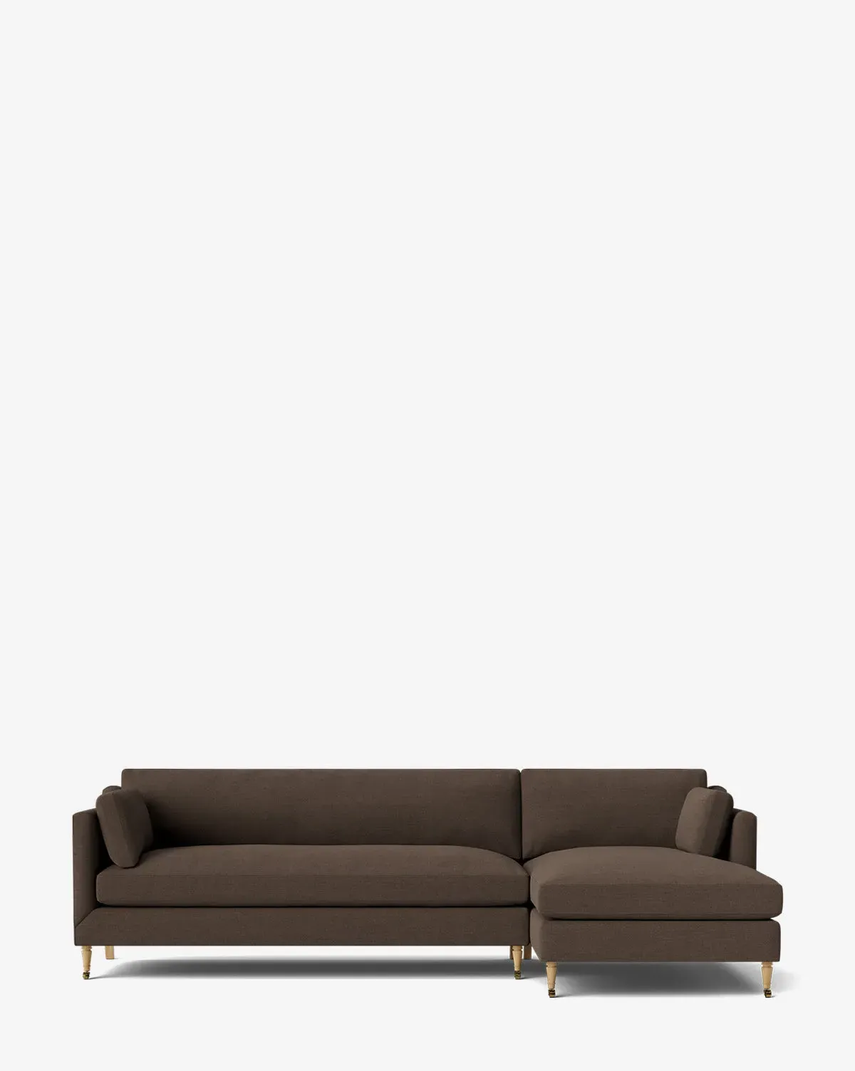 Haverford Left Chaise Sectional - Coffee, Crypton product