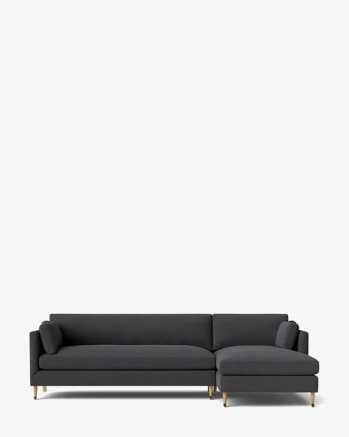 Haverford Left Chaise Sectional - Slate, Crypton product