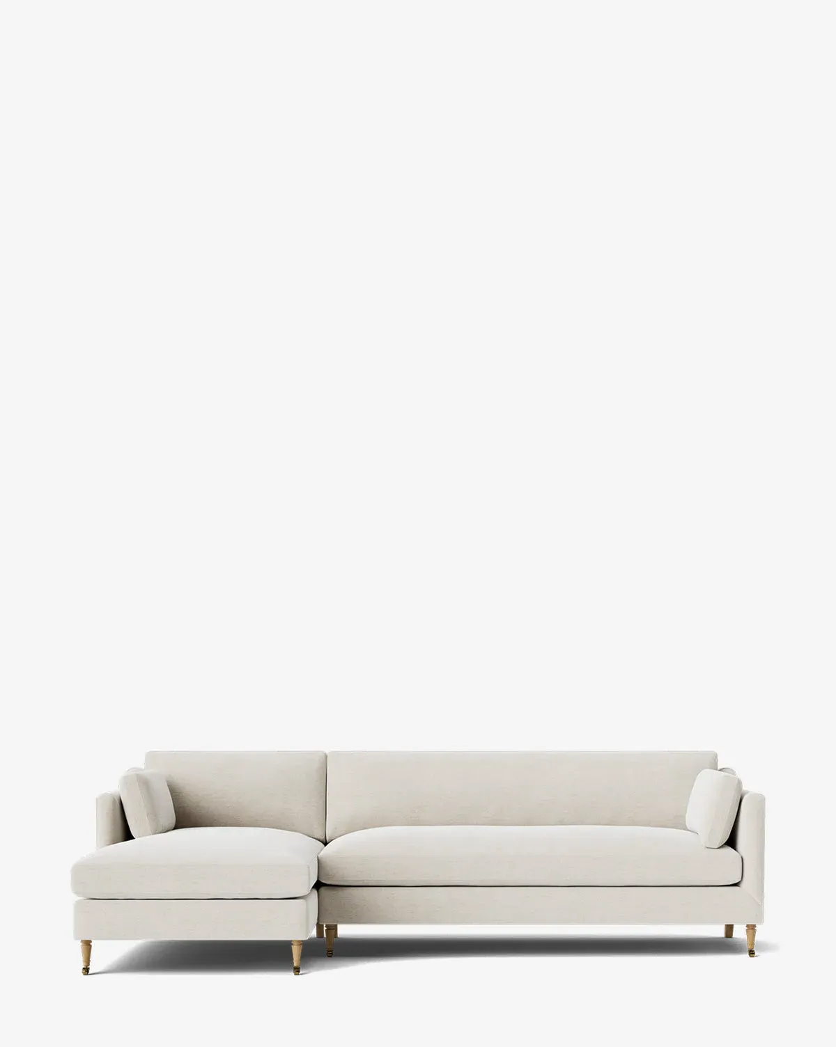Haverford Right Chaise Sectional - Alabaster, Crypton product