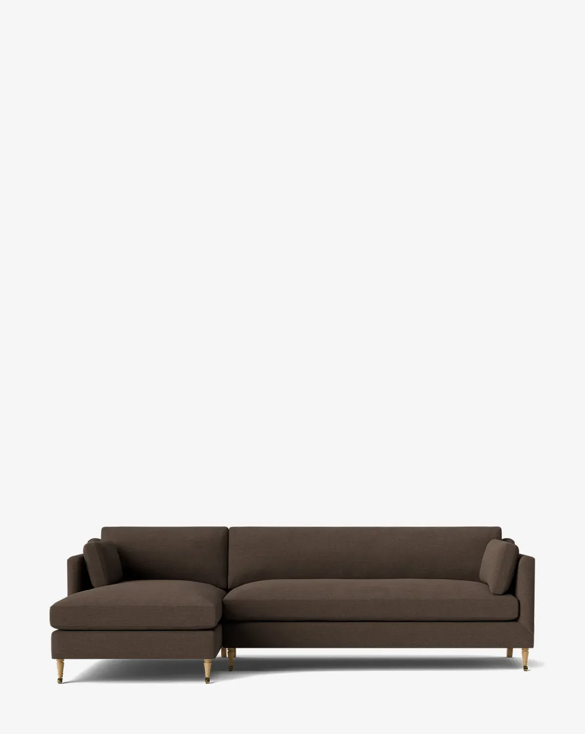 Haverford Right Chaise Sectional - Coffee, Crypton product