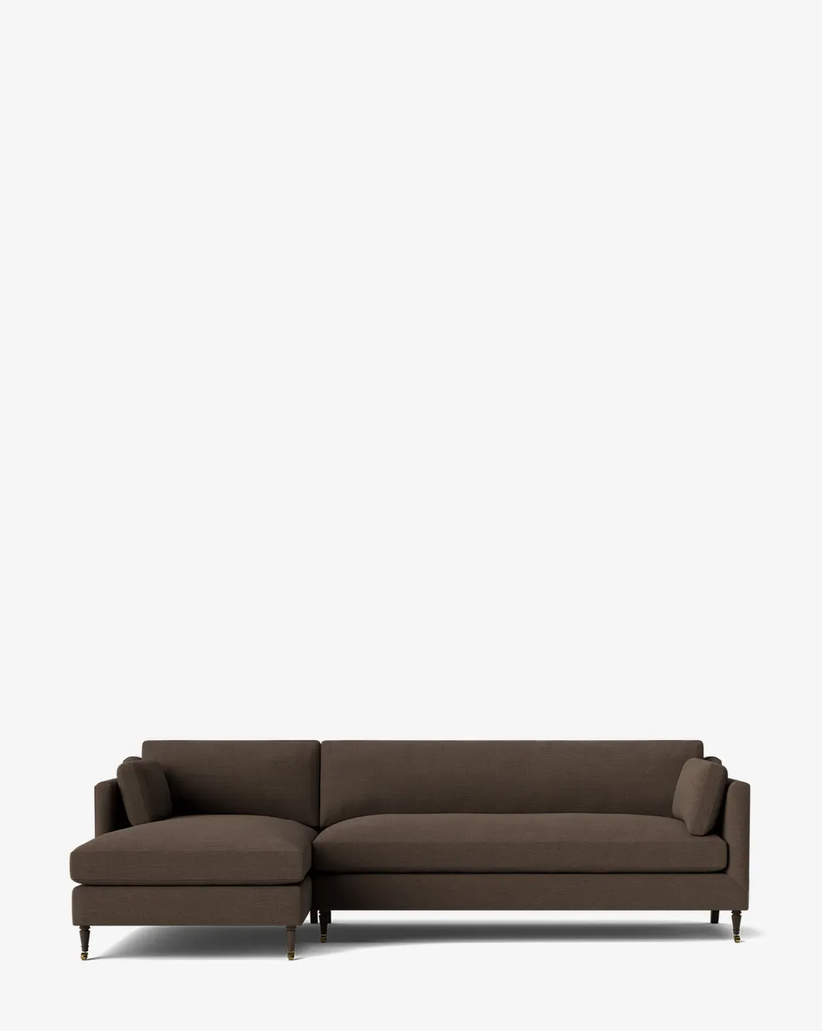 Haverford Right Chaise Sectional - Coffee, Crypton product