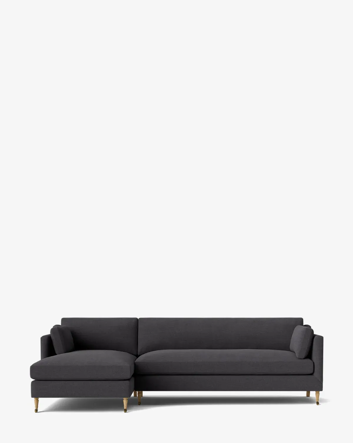 Haverford Right Chaise Sectional - Slate, Crypton product