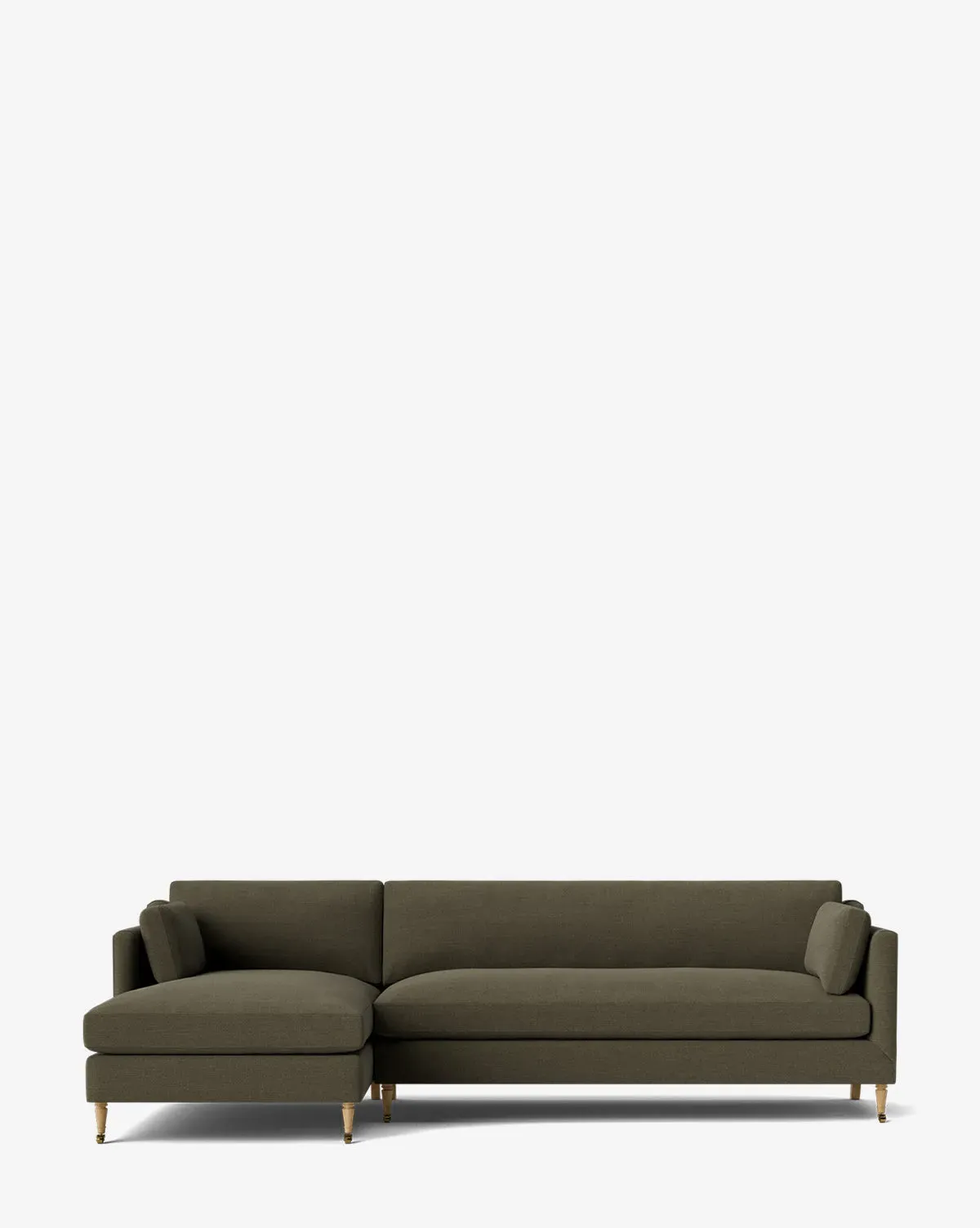 Haverford Right Chaise Sectional - Thyme, Crypton product