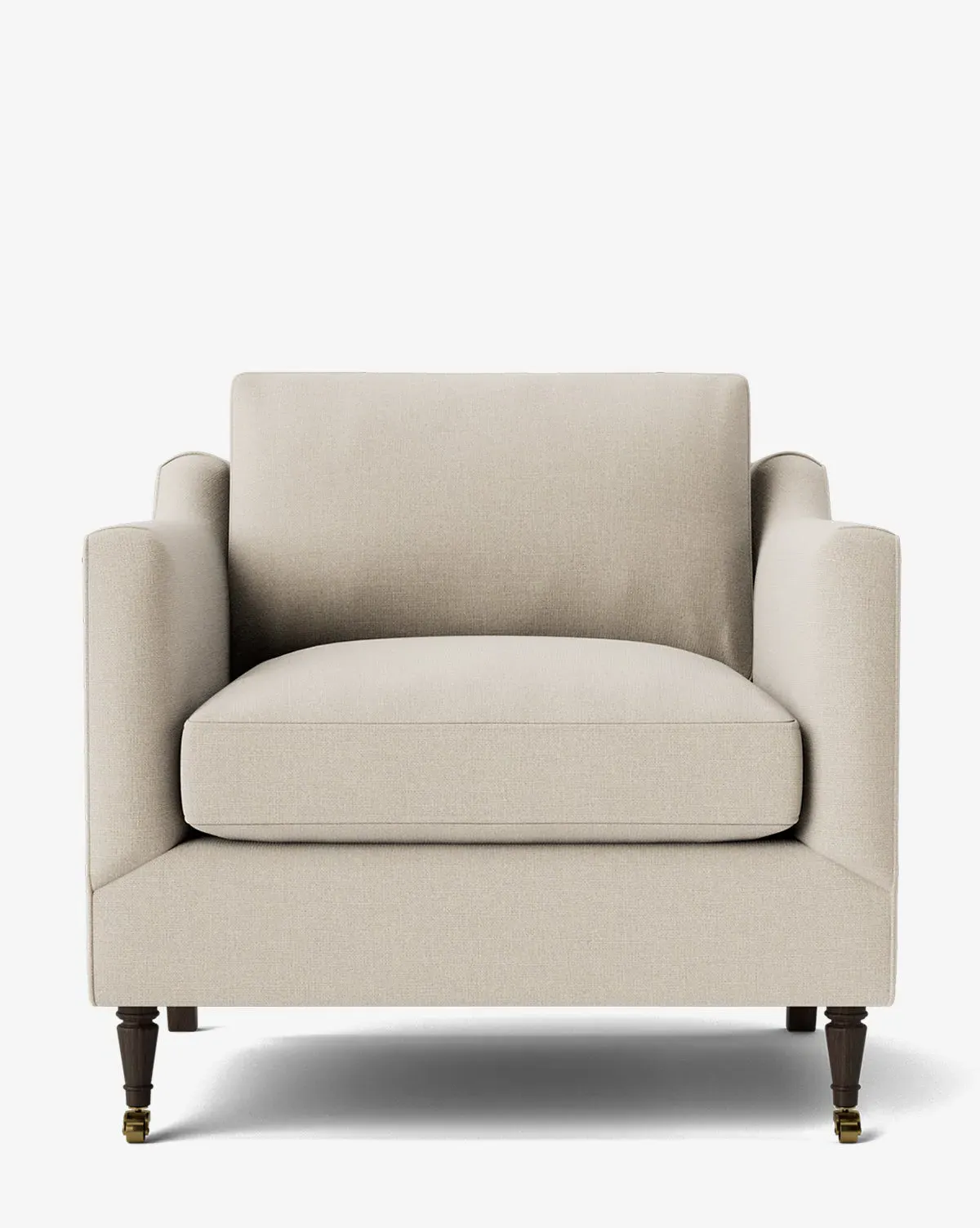 Haverford Upholstered Lounge Chair - Linen, Macadamia product