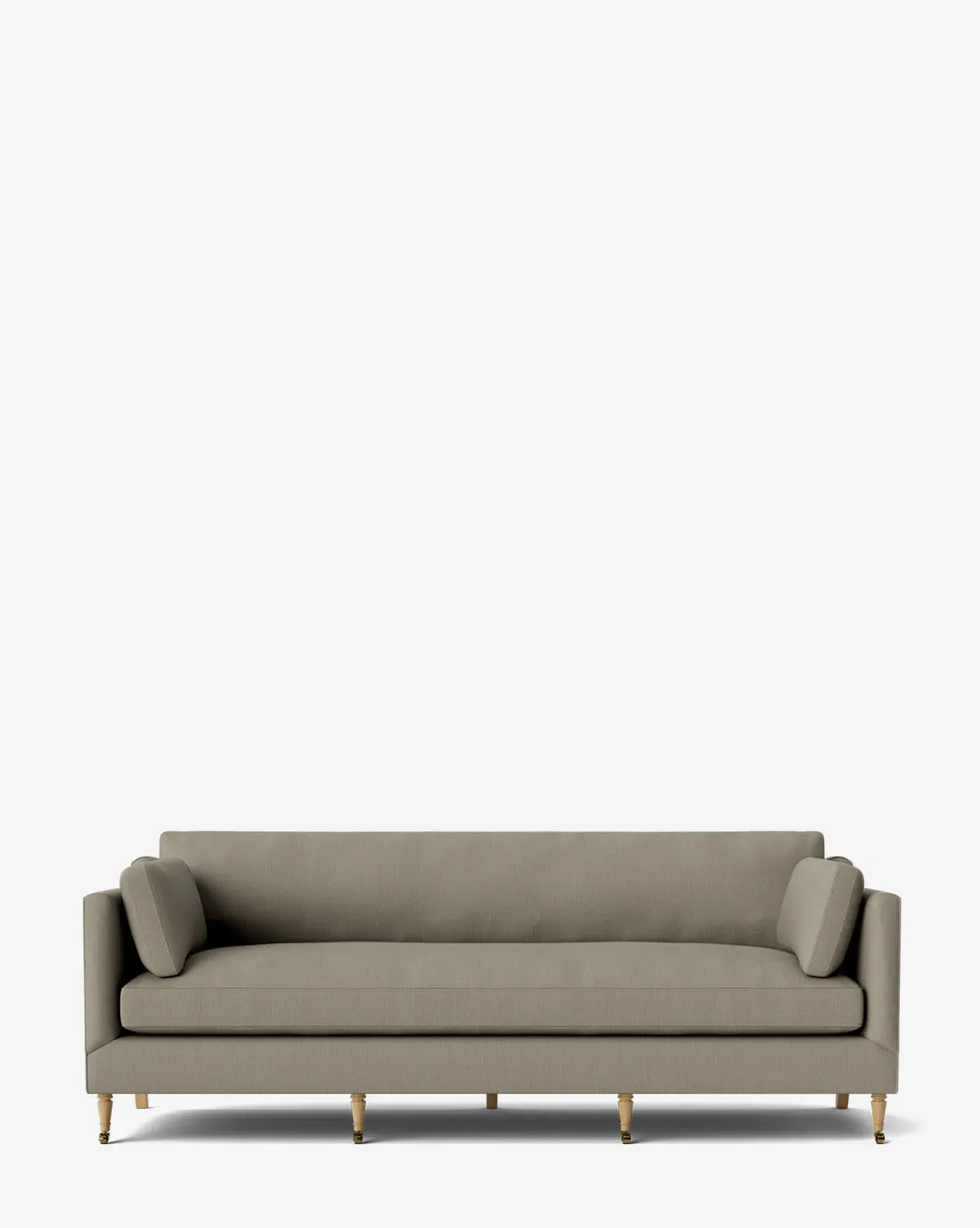 Haverford Upholstered Sofa - Cement, Belgian Linen product