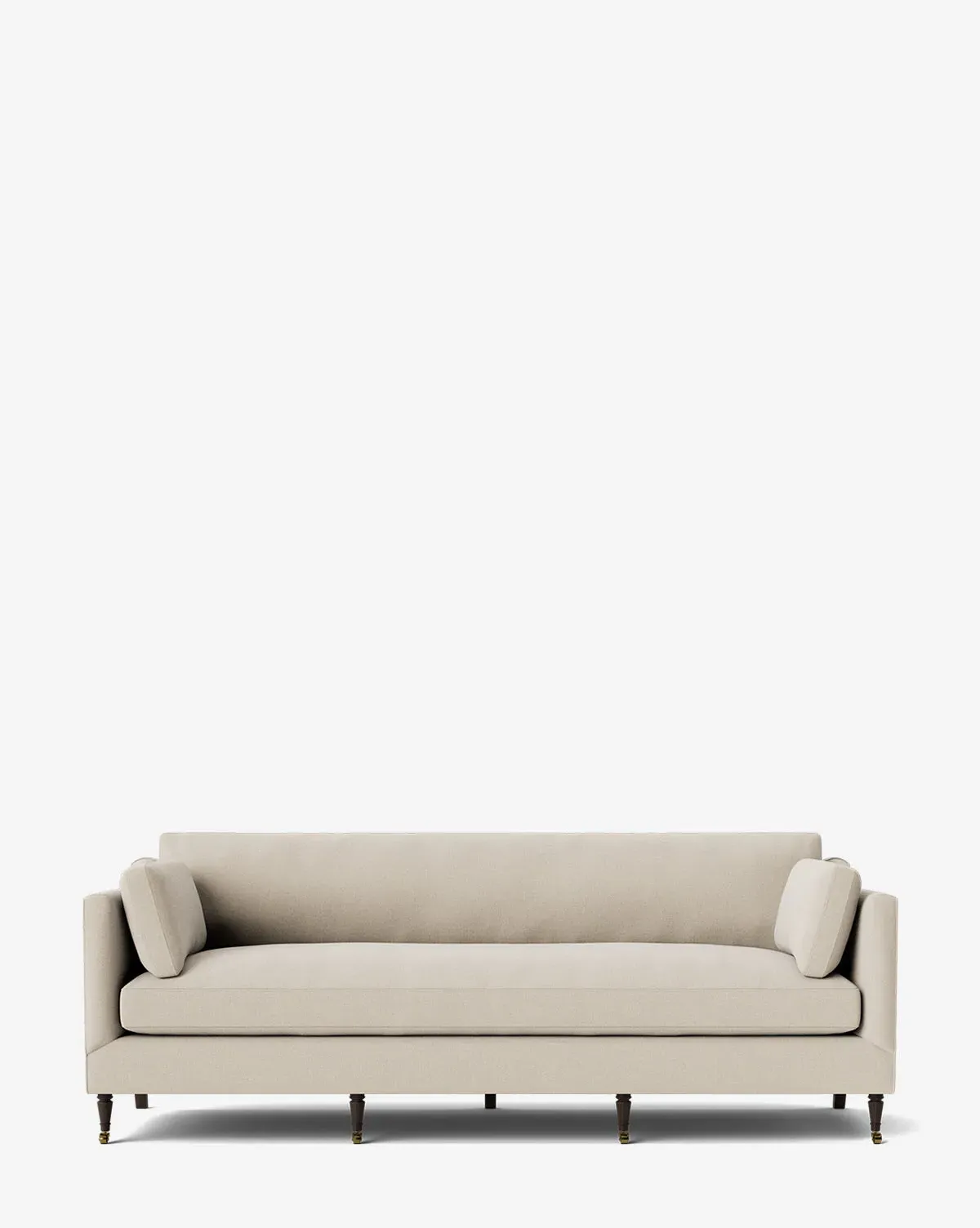 Haverford Upholstered Sofa - Macadamia Linen, Maple product