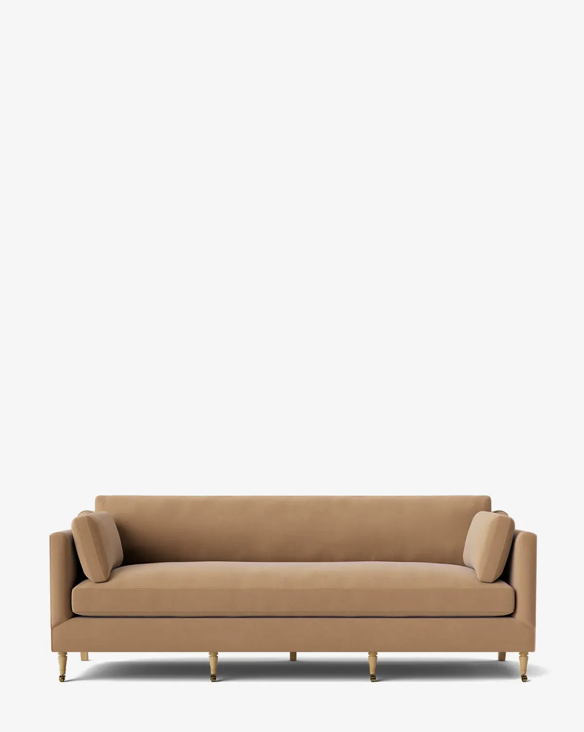 Haverford Upholstered Sofa - Toffee, Velvet product