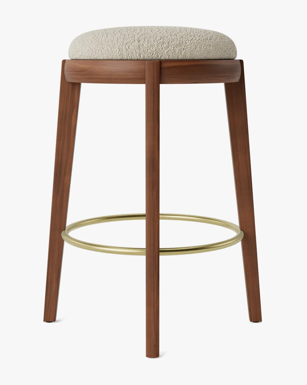 Hayes Counter Stool - Flax Boucle, English Oak product