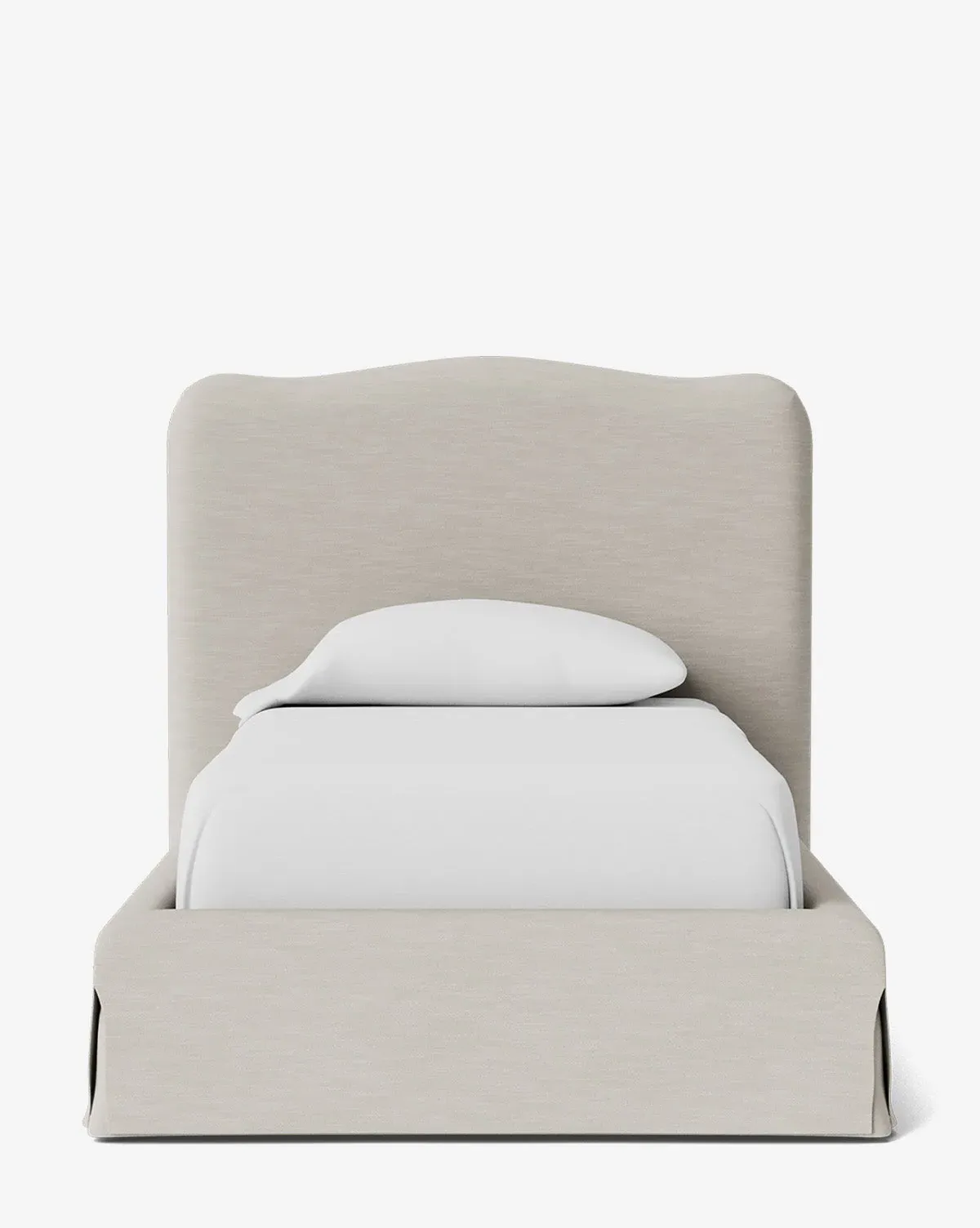 Henrietta Twin Size Bed Frame - White Sands, Perennials product
