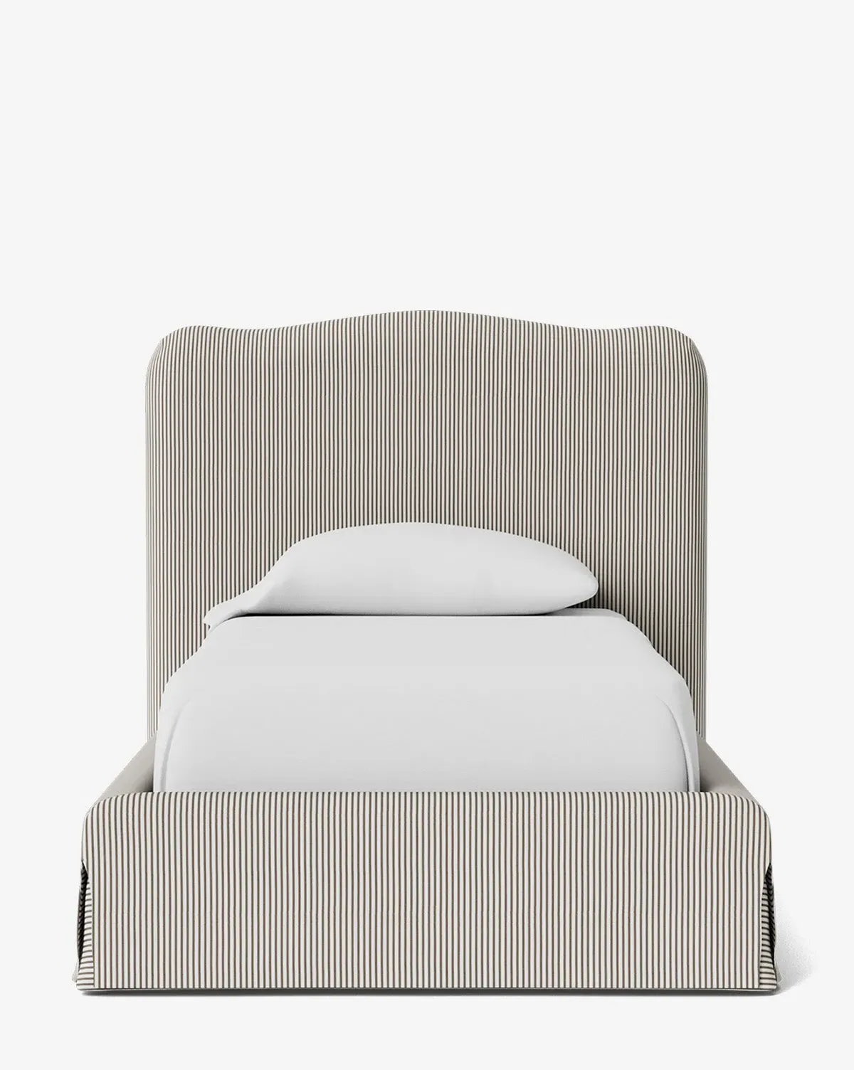 Henrietta Twin Size Upholstered Bed - Iron, Perennials product