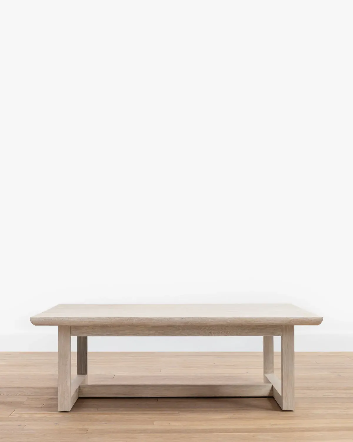 Herrin Coffee Table - Whitewash, Solid Oak product