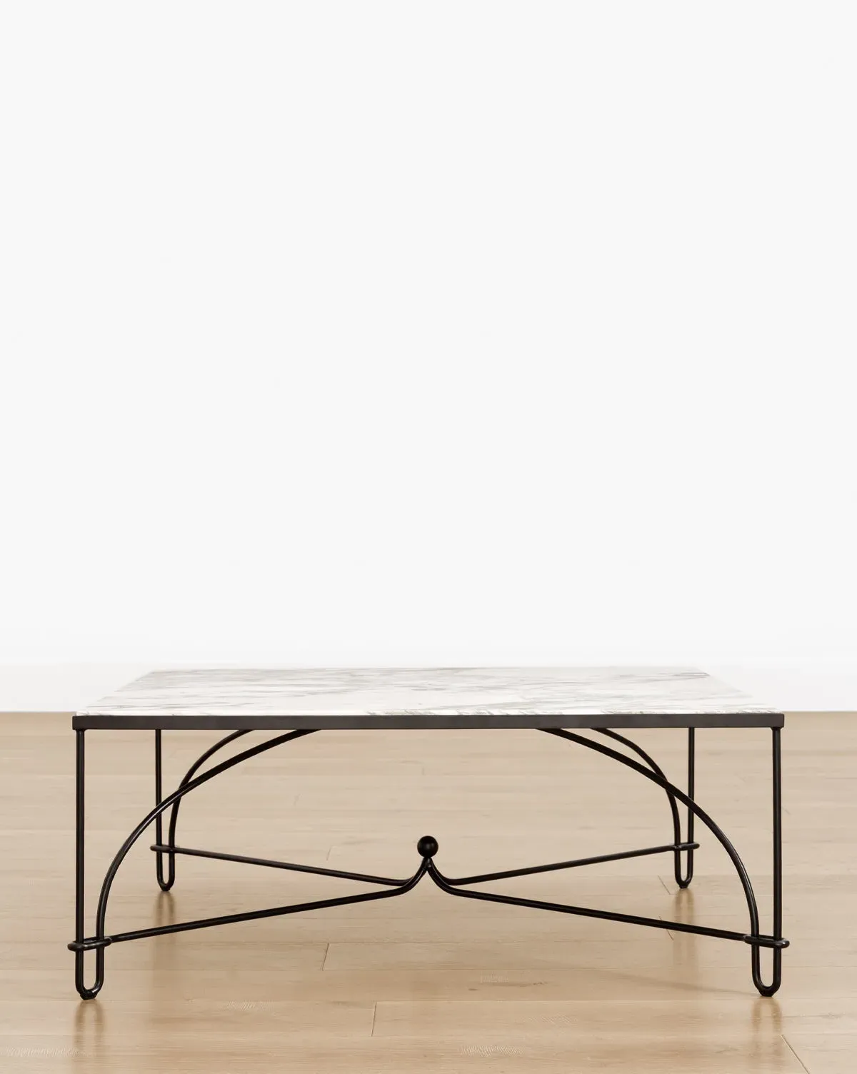 Hewitt Coffee Table - Iron, Marble product