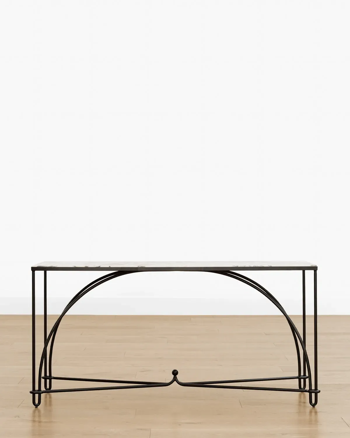 Hewitt Console Table - Marble, Iron product