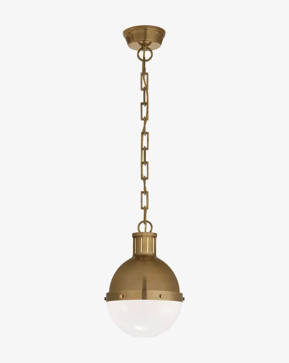 Hicks Small Pendant Light - Hand-Rubbed Antique Brass product