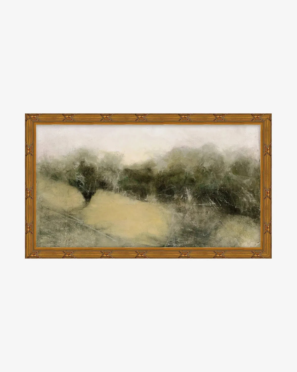 Hillside Framed Giclee Canvas Print - Gold product