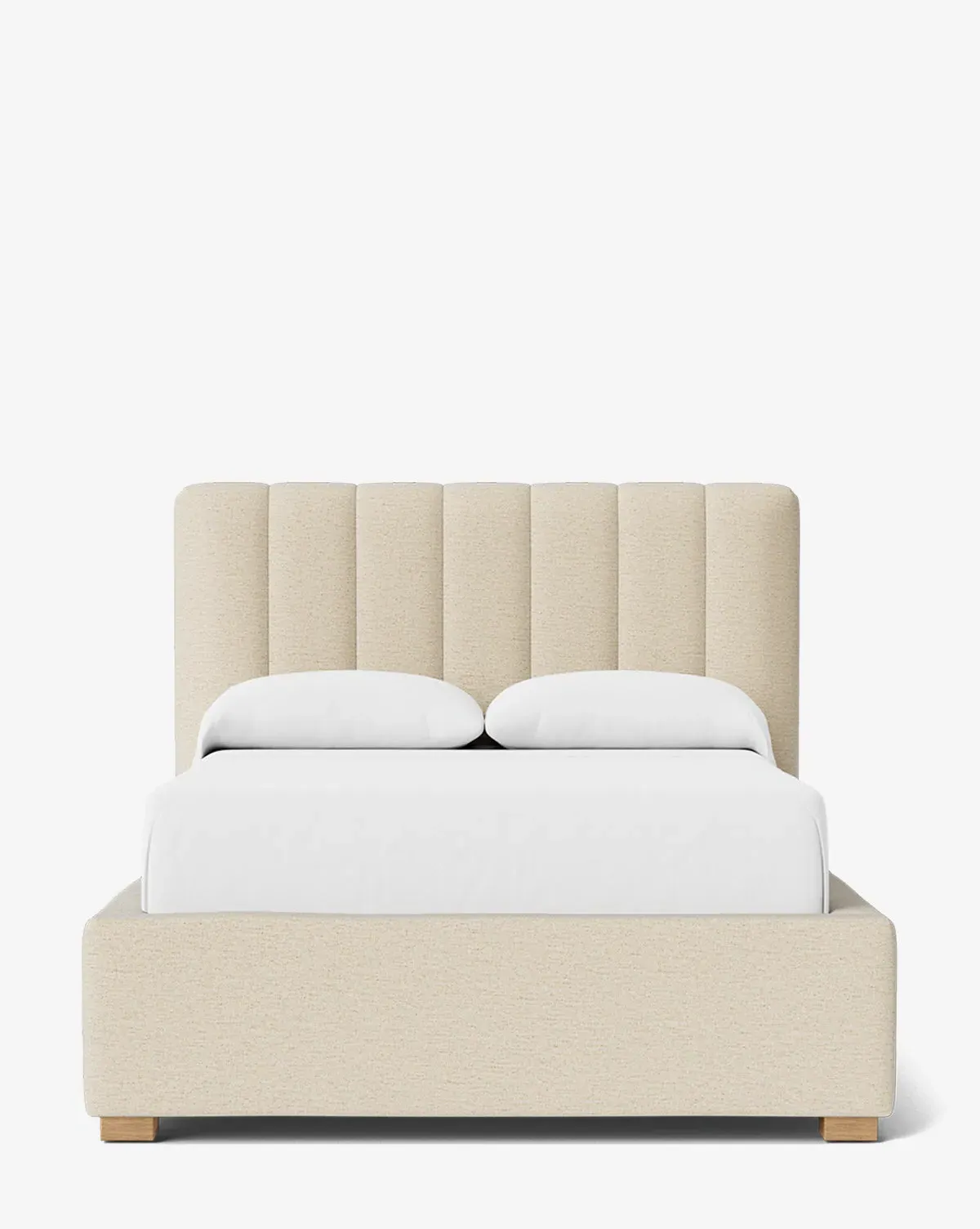 Hoffman Full Size Bed Frame Low Headboard - Parchment, Crypton product