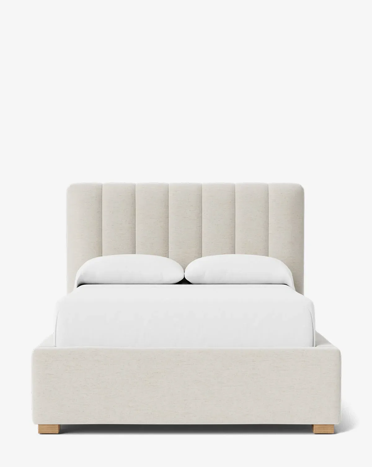Hoffman Full Size Bed Low Headboard - Alabaster Crypton product