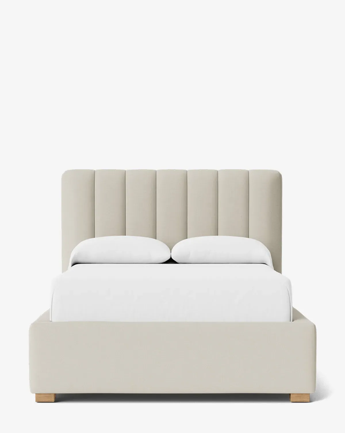 Hoffman Full Size Bed Low Headboard - Perennials Egret product