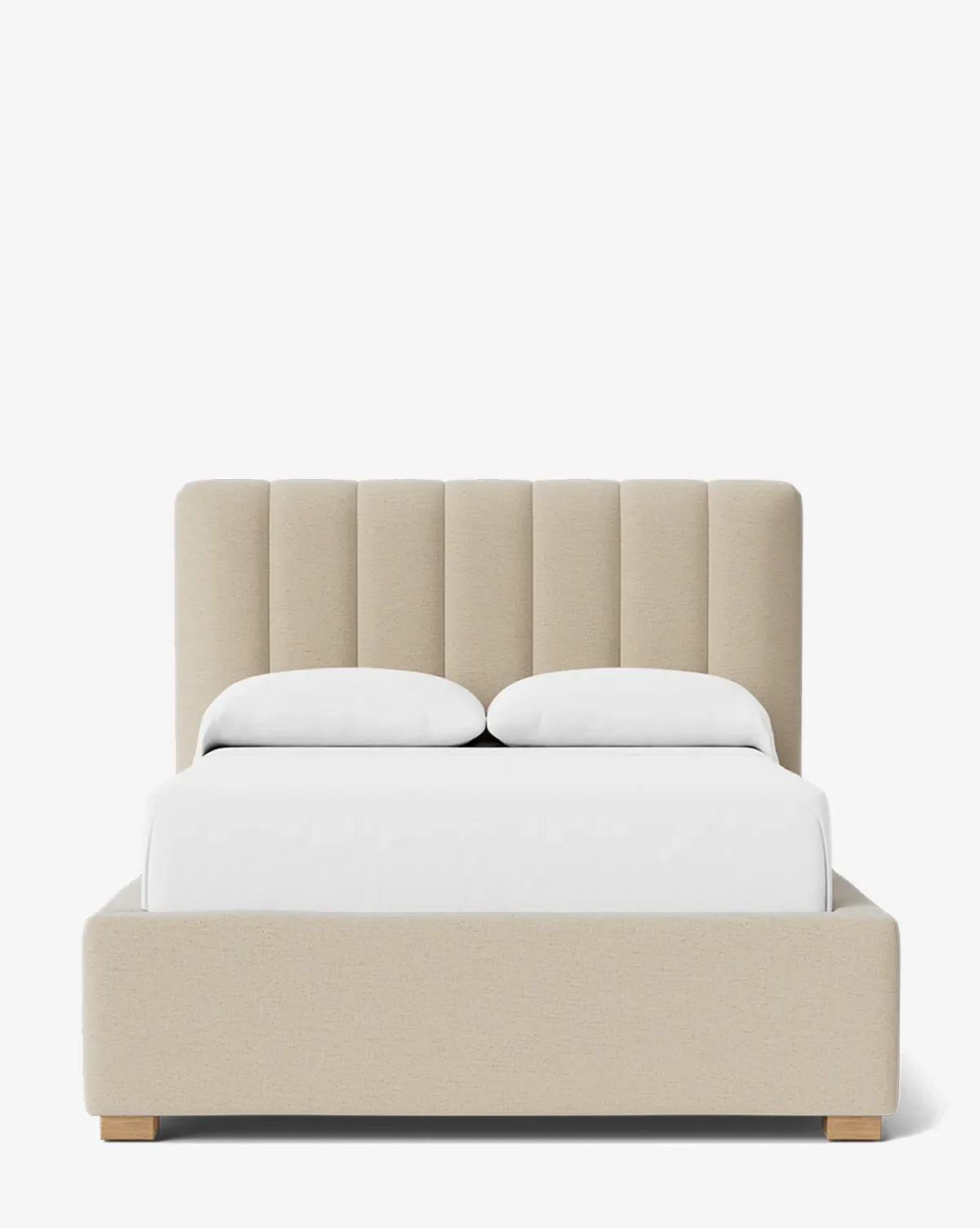 Hoffman Full Size Bed Low Headboard - Sand, Crypton product