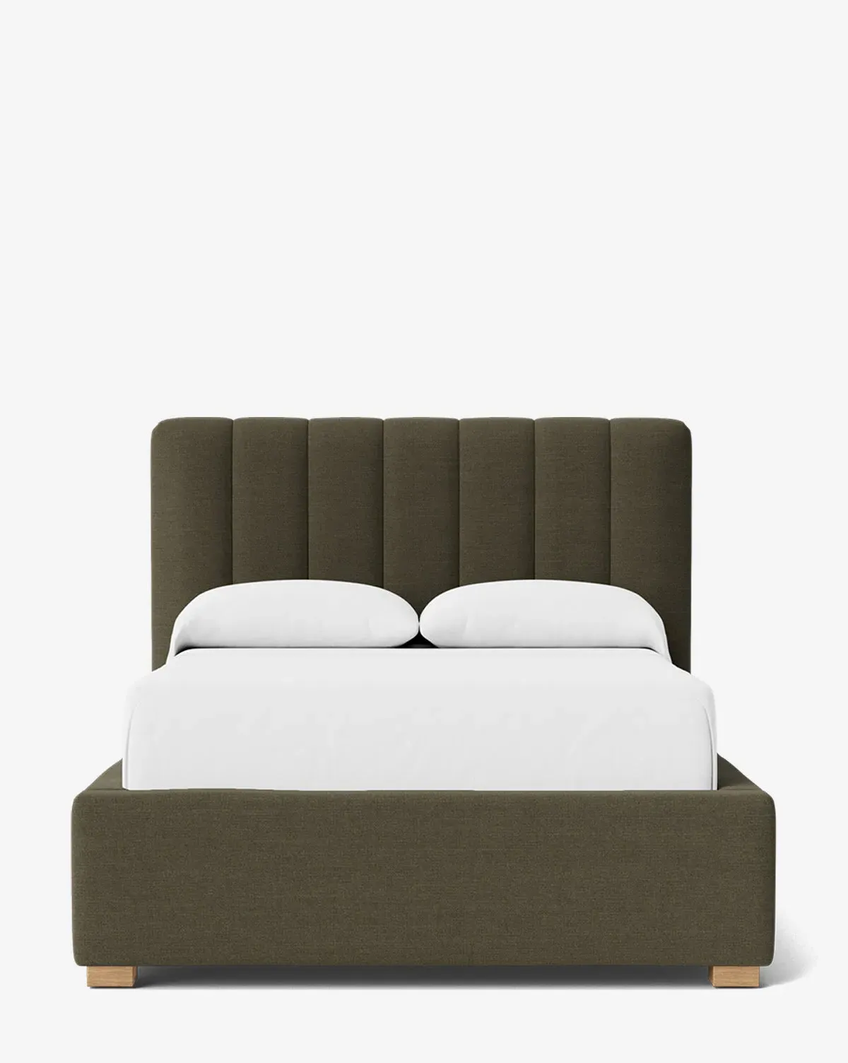 Hoffman Full Size Bed Low Headboard - Thyme, Crypton product