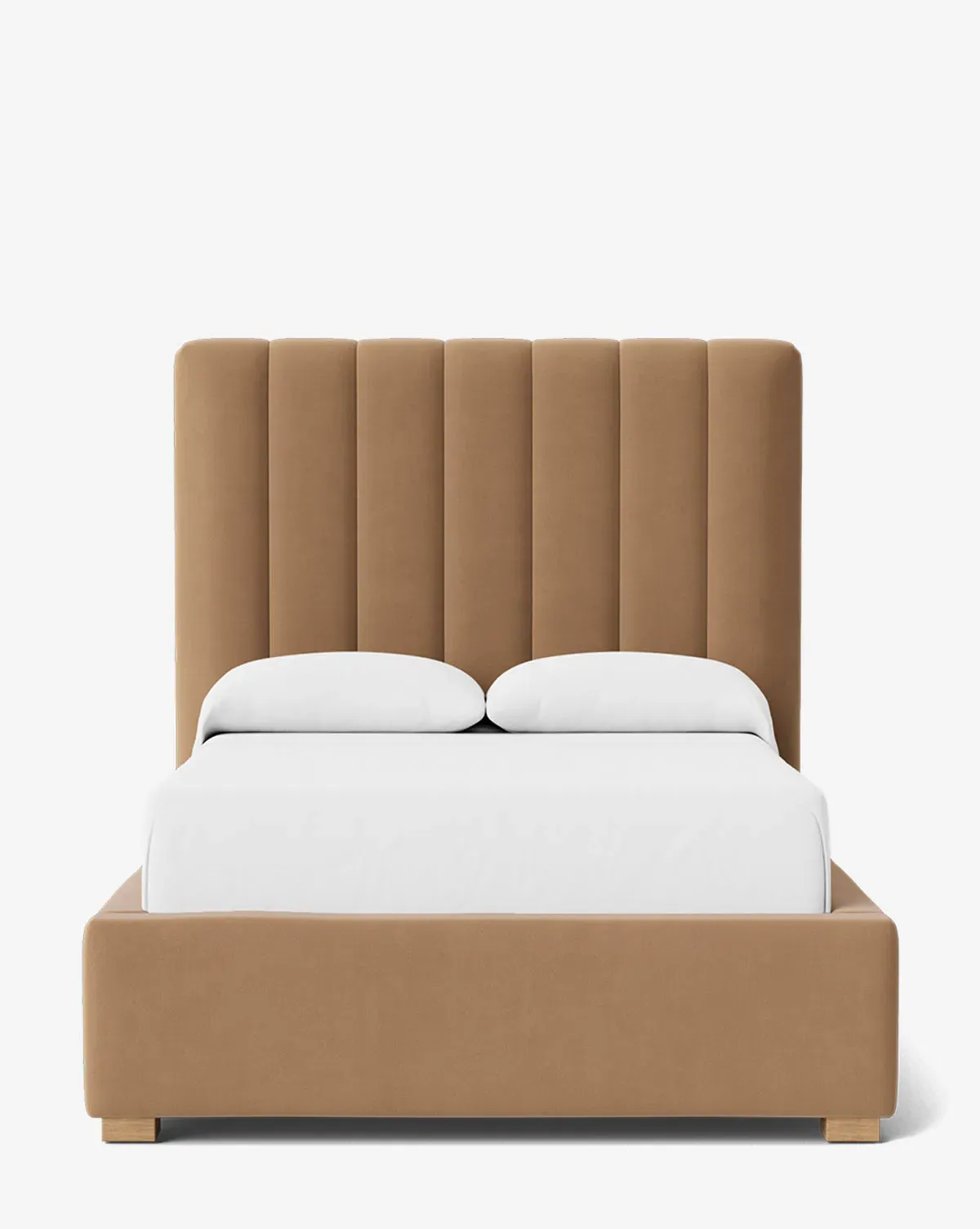 Hoffman Full Size Bed Tall Headboard - Toffee, Velvet product