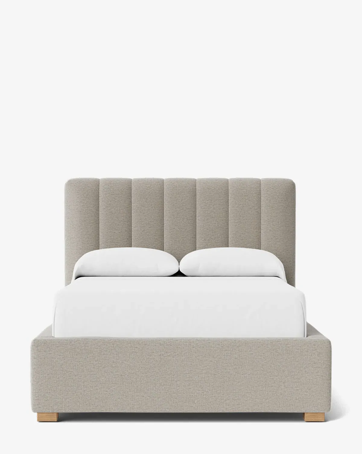Hoffman Low Headboard Full Size Bed Frame - Twine, Crypton product
