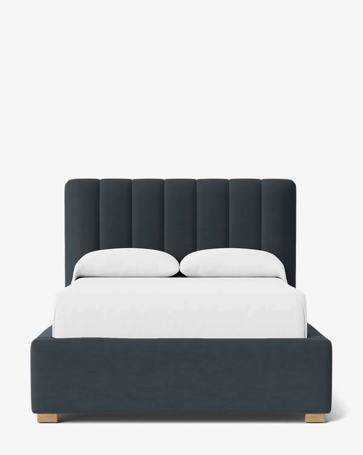 Hoffman Low Headboard Full Size Bed - Ink Linen product