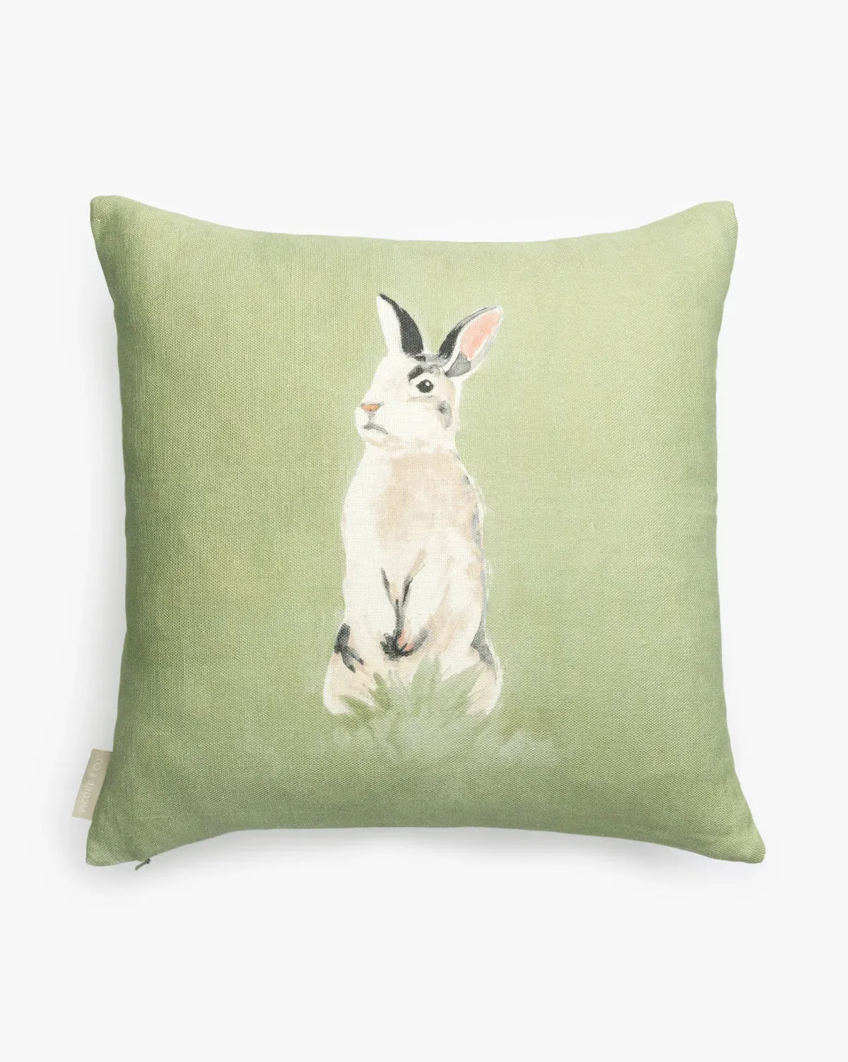 Holland Lop Illustrated Pillow Cover product
