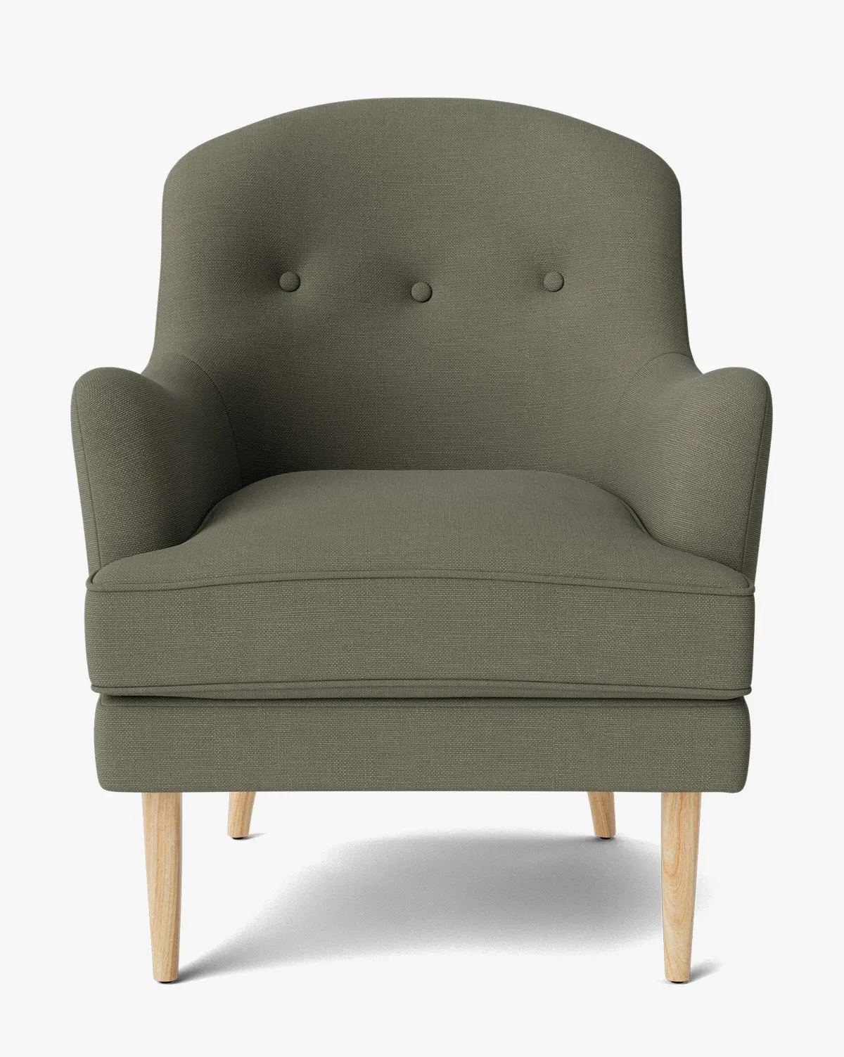 Hollis Lounge Chair - Perennials Ivy, Heritage White Oak product