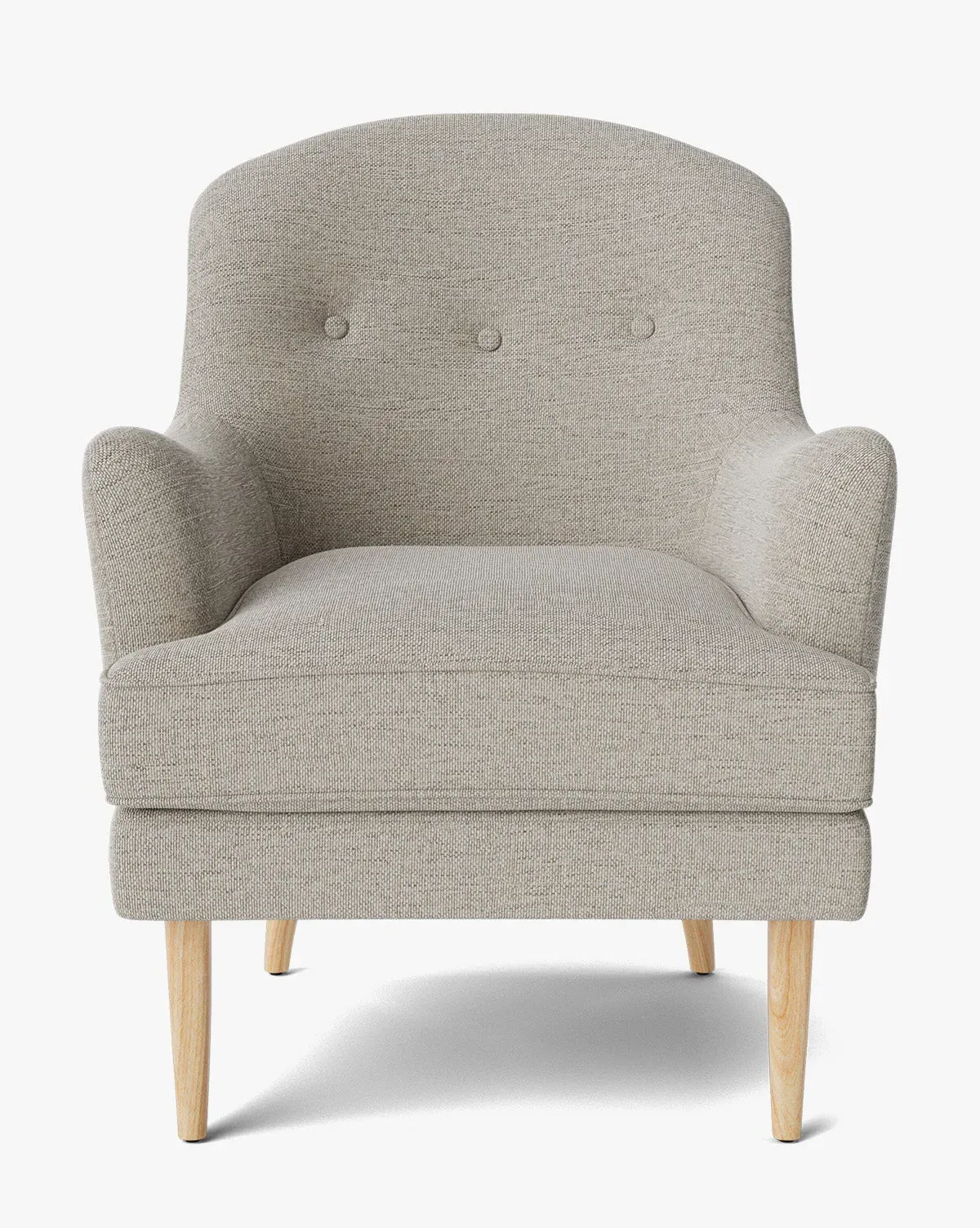 Hollis Lounge Chair - Twine Crypton, Heritage White Oak product