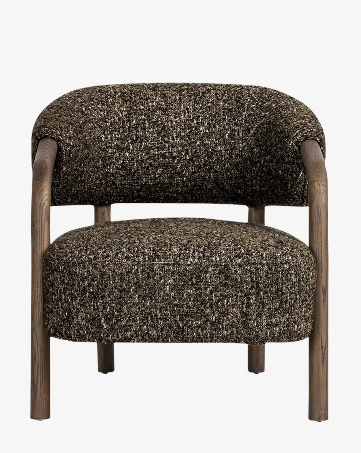 Holstein Ivan Lounge Chair - Granite, Faux Mongolian Shearling product