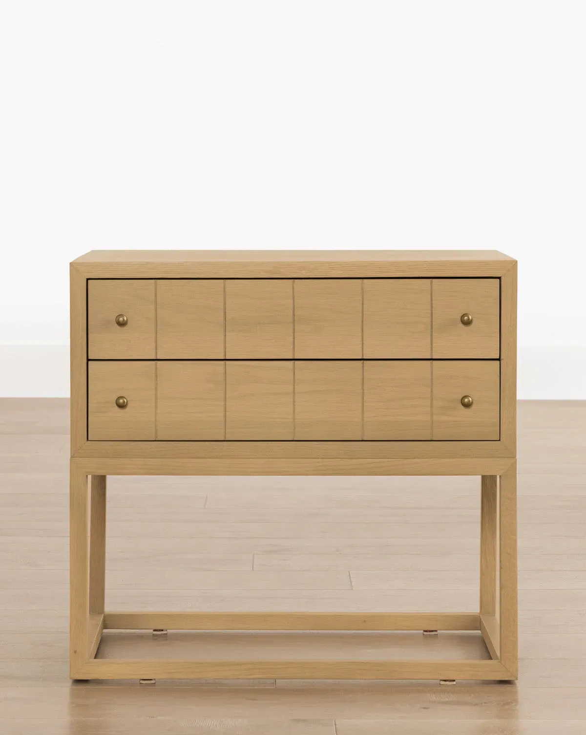 Huxton Nightstand - White Oak product