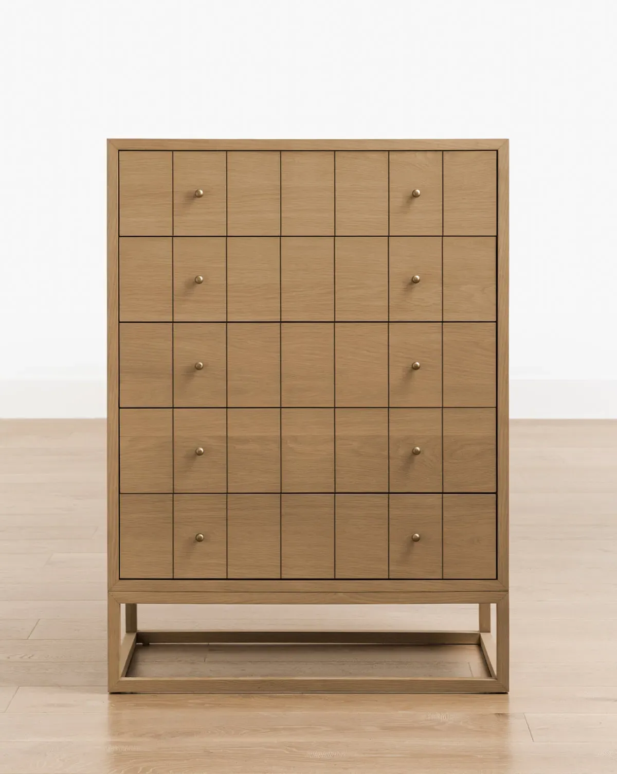 Huxton Tall Dresser - White Oak product