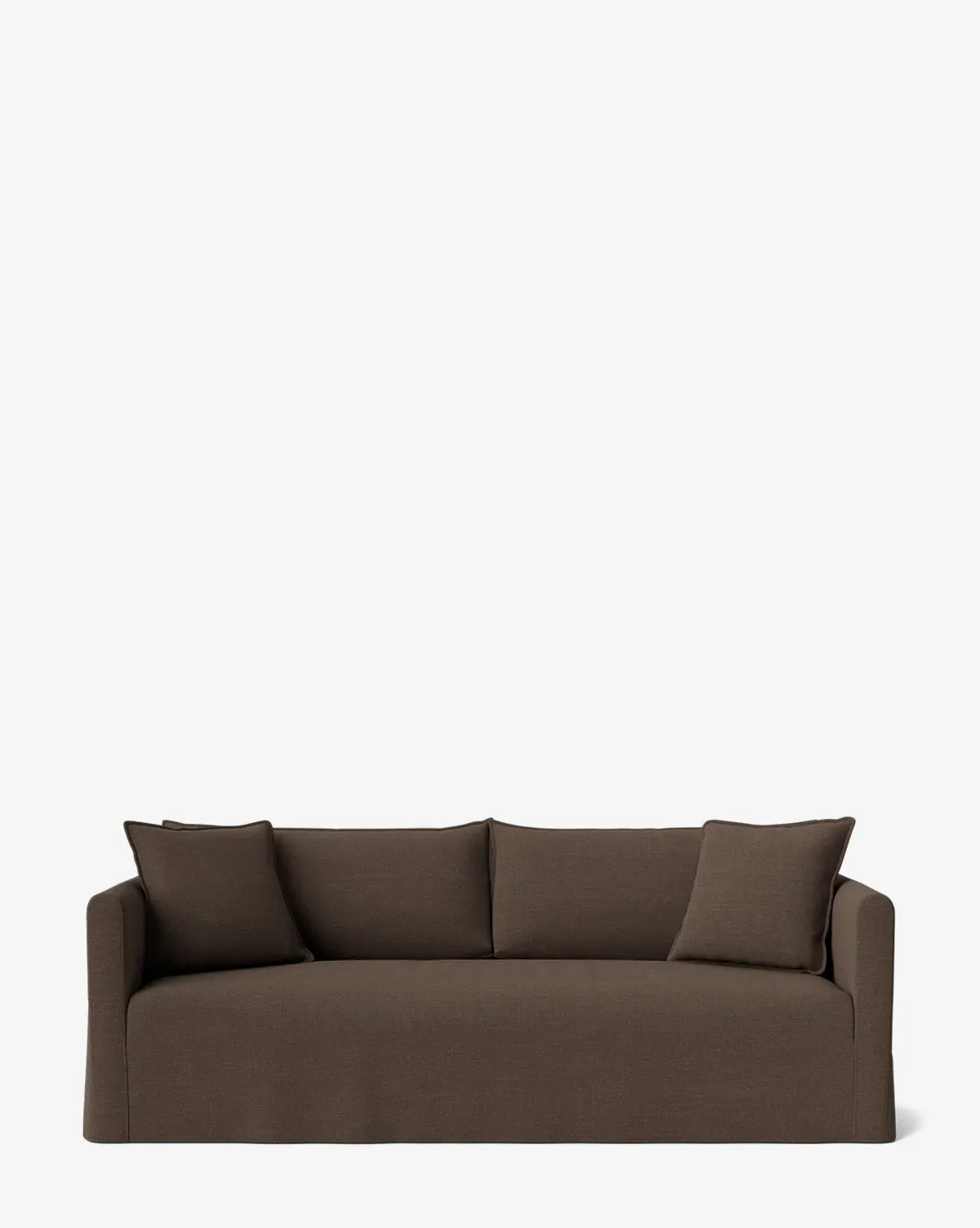 Iman Slipcover 3-Seater Sofa - Coffee, Crypton product